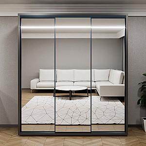 Dulap-cupe Bayro Parma 200x225x60 cm Antracit (Gri)