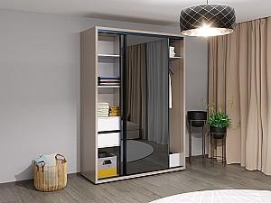 Dulap-cupe Bayro Parma Graphite Gri Piatra 1600