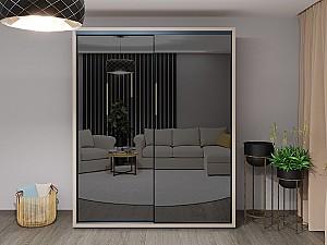 Dulap-cupe Bayro Parma Graphite Gri Piatra 1800