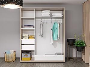 Dulap-cupe Bayro Parma Graphite Gri Piatra 1800