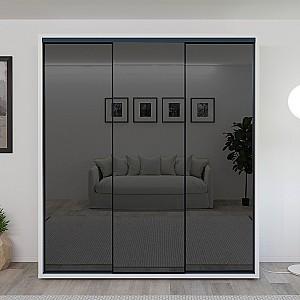 Dulap-cupe Bayro Parma Graphite Alb