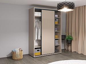 Dulap-cupe Bayro Murano 160x230x60 Piatra Gri