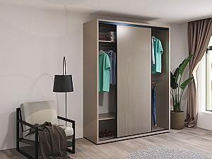 Dulap-cupe Bayro Murano 180x230x60 Piatra Gri