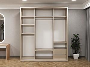 Dulap-cupe Bayro Murano 200x230x60 Piatra Gri