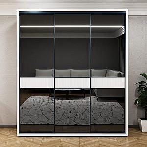 Dulap-cupe Bayro Bayro Murano 200x230x60 Alb