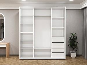 Dulap-cupe Bayro Bayro Murano 200x230x60 Alb