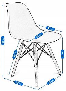 Scaun Jumi Eva SD-972575 (Black)