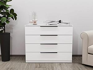 Comoda Bayro Murano 100x81x45 cm Alb Mat