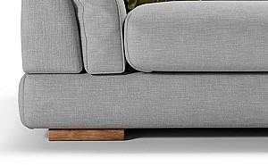 Canapea coltar Crinela Softi Gri Deschis