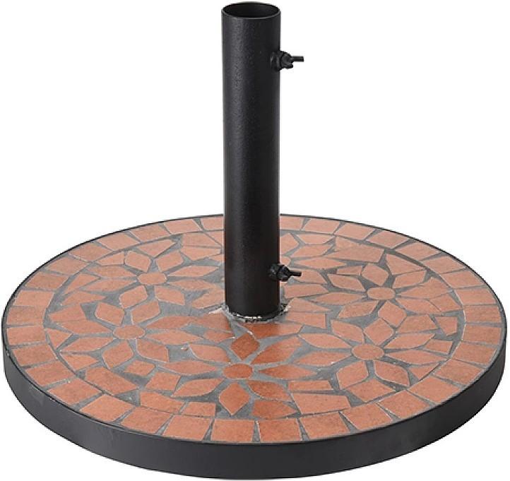 Suport pentru umbrele de terasa ProGarden Mosaic Terra (46643)