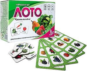 Joc de masa Strateg Loto "Fructe si legume" (57161)