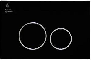 Buton de scurgere Hydro-S 005DQ Black Matt/Chrome