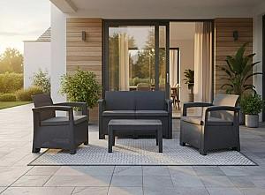 Set mobila de gradina GardenLine ZUM6454 Antracit (Gri)