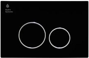 Buton de scurgere Hydro-S 005D Black Matt/Chrome