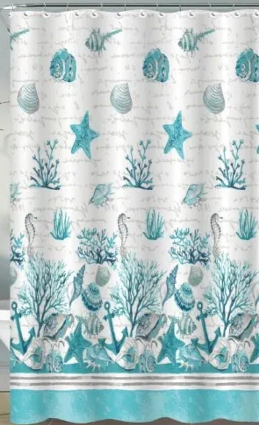 Perdea de baie Hydro-S Stella di mare 180x180