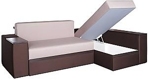 Canapea coltar Crinela Brown UD Maro / Bej