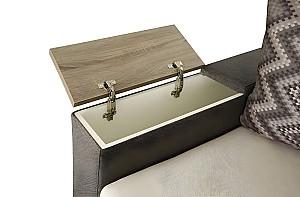 Canapea Crinela Brown Maro / Bej