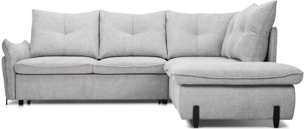 Canapea coltar Crinela Rimini Gri Deschis