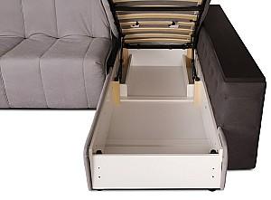 Canapea coltar Crinela Modern UD Maro / Maro Deschis