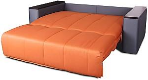 Canapea Crinela Modern Oranj / Gri Inchis