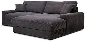 Canapea coltar Crinela Napoli Negru