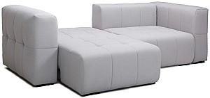 Canapea Crinela Monaco (MO2L + M02R + 2 perne) Gri