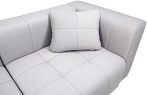 Canapea Crinela Monaco (MO2L + M02R + 2 perne) Gri