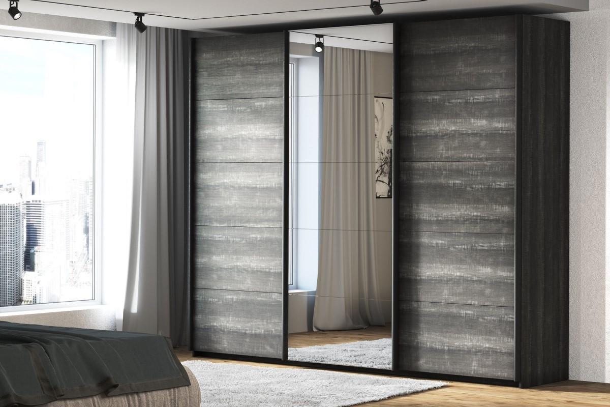 Dulap-cupe Crinela ErgoSens Lux 6 Yasen Surfside Iron