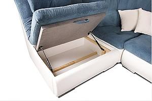 Canapea coltar Crinela Bozen Lite 4 Gri