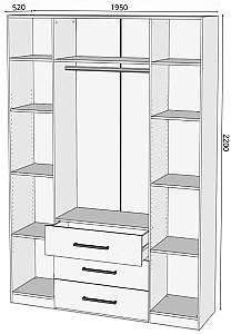 Dulap Crinela Dramen Grafit