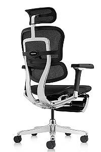 Fotoliu de birou Comfort Ergohuman Luxury 2 Black +Legrest T-168-B1 EHL2-AB-HAM-5D-D