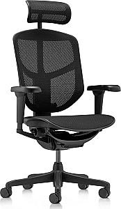 Fotoliu de birou ARO Enjoy Ultra T-168-B1 EJU-B-HAM-4D_NY Black