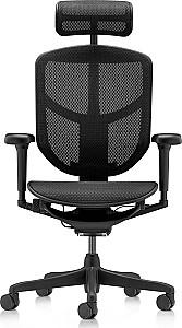 Fotoliu de birou ARO Enjoy Ultra T-168-B1 EJU-B-HAM-4D_NY Black