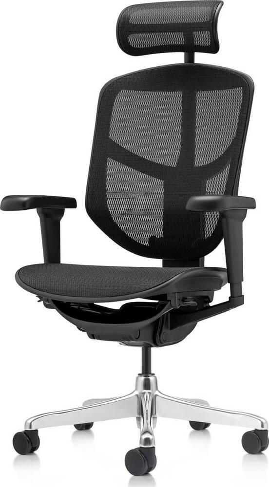 Fotoliu de birou ARO Enjoy Ultra T168-B1 AL-Base 4D Black