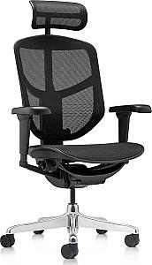 Fotoliu de birou ARO Enjoy Ultra T168-B1 AL-Base 4D Black