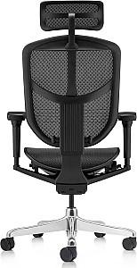 Fotoliu de birou ARO Enjoy Ultra T168-B1 AL-Base 4D Black