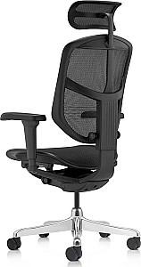 Fotoliu de birou ARO Enjoy Ultra T168-B1 AL-Base 4D Black