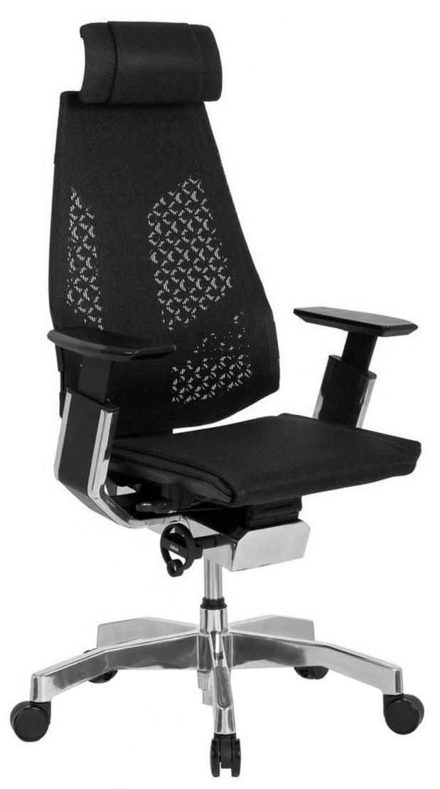 Fotoliu de birou Comfort Genidia 2 Black T-168-B1 GN2-AB-HAM-5D