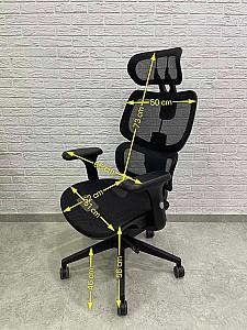 Fotoliu de birou ART Matrix black