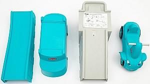 Tobogan copii Doloni 01491/2 Alb/Albastru