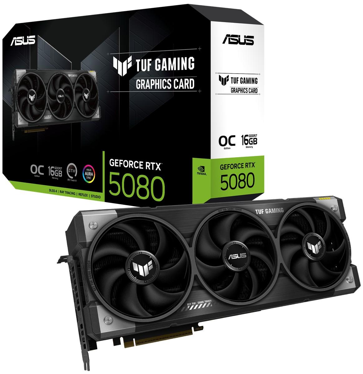 Placa video Asus TUF Gaming GeForce RTX 5080 16GB