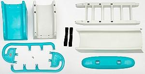 Tobogan copii Doloni 14550/13 Alb/Albastru