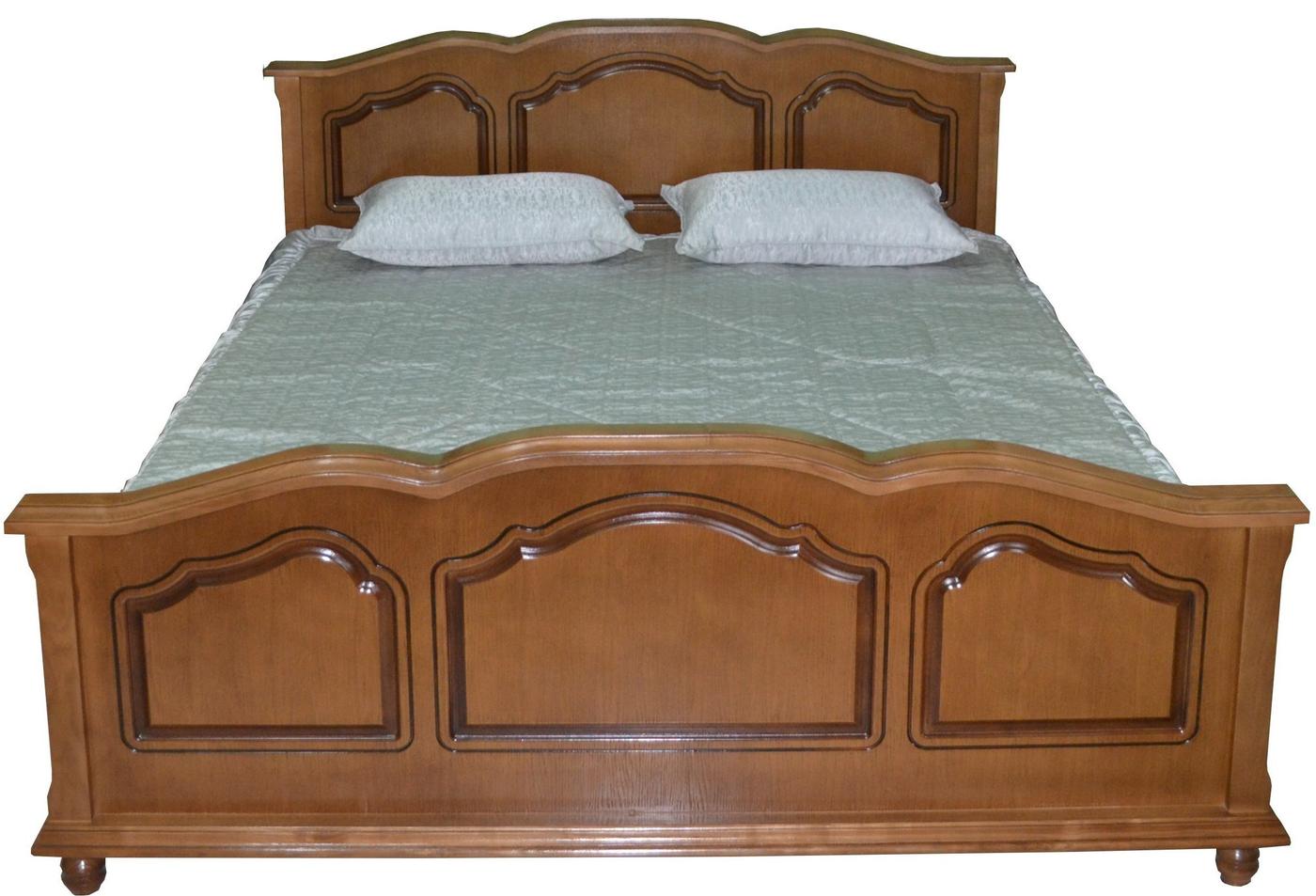 Pat Viitorul Rotemburg Înalt 160x200 cm Stejar Deschis