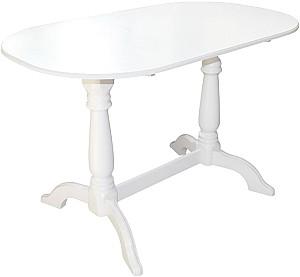 Masa Viitorul Ovala 120x70 cm Alb