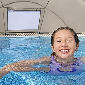 Piscina cu carcasa BESTWAY STEEL PRO MAX 396×107 cm (561FYBW)