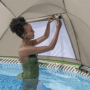 Piscina cu carcasa BESTWAY STEEL PRO MAX 396×107 cm (561FYBW)