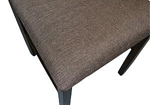 Set de masa si scaune Evelin HV-29V Burnish Oak + 4 scaune GLORIA Burnish / Ekea12 Dark Brown