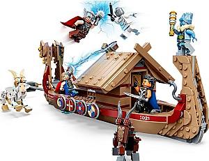 Constructor LEGO Marvel Super Heroes 76208 The Goat Boat