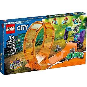 Constructor LEGO 60338 Smashing Chimpanzee Stunt Loop