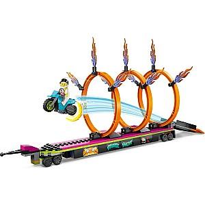 Constructor LEGO City Stuntz 60357 Stunt Truck & Ring of Fire Challenge